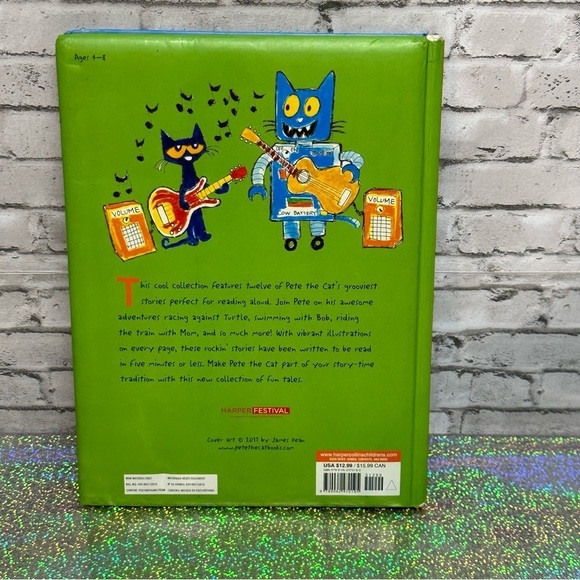Pete the Cat: 5-Minute Bedtime Stories: Includes 12 Cozy Stories! - Picture 2 of 12